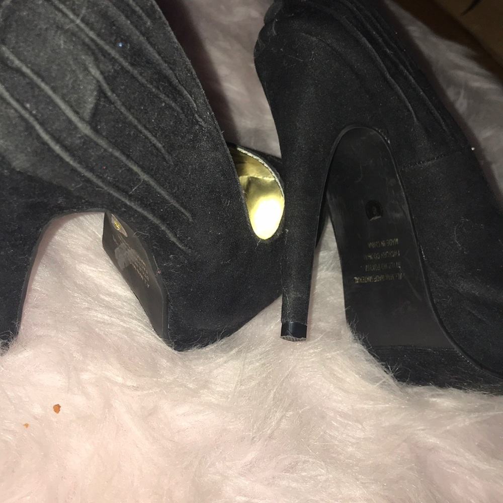 Wild Rose heels - Picture 3 of 5